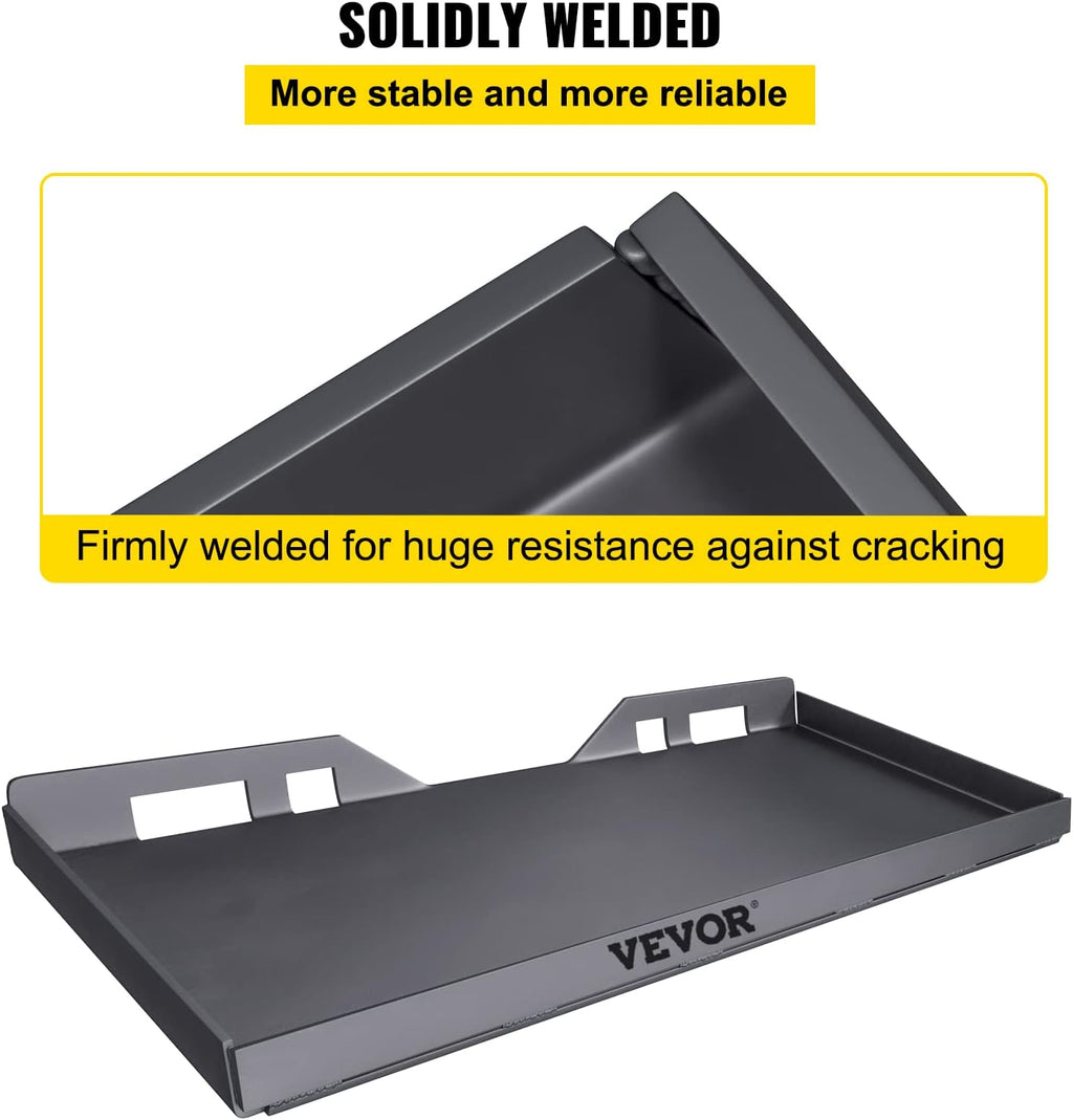Skid Steer Mount Plate Steel Quick Attachment Loader Plate with 3 Welding Rods K34579