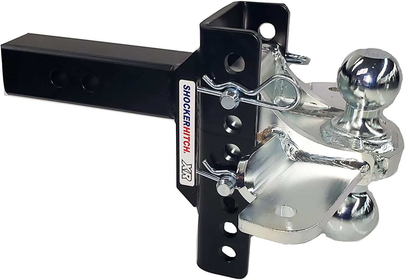 Adjustable Hitch Combo Ball & Sway Control Towing Kit, Fits 3" Hitch D167