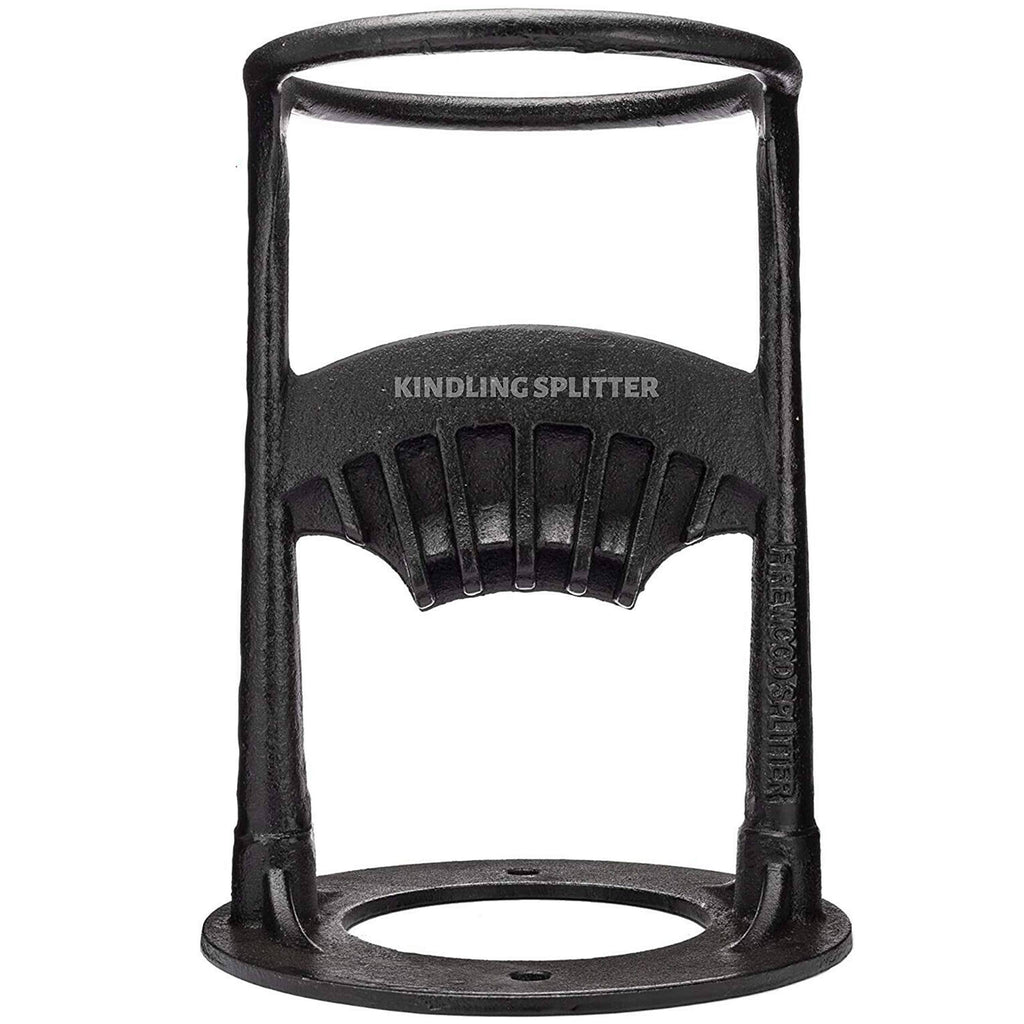 Kindling Splitter, Firewood Log Splitter, Manual Made of Cast Iron