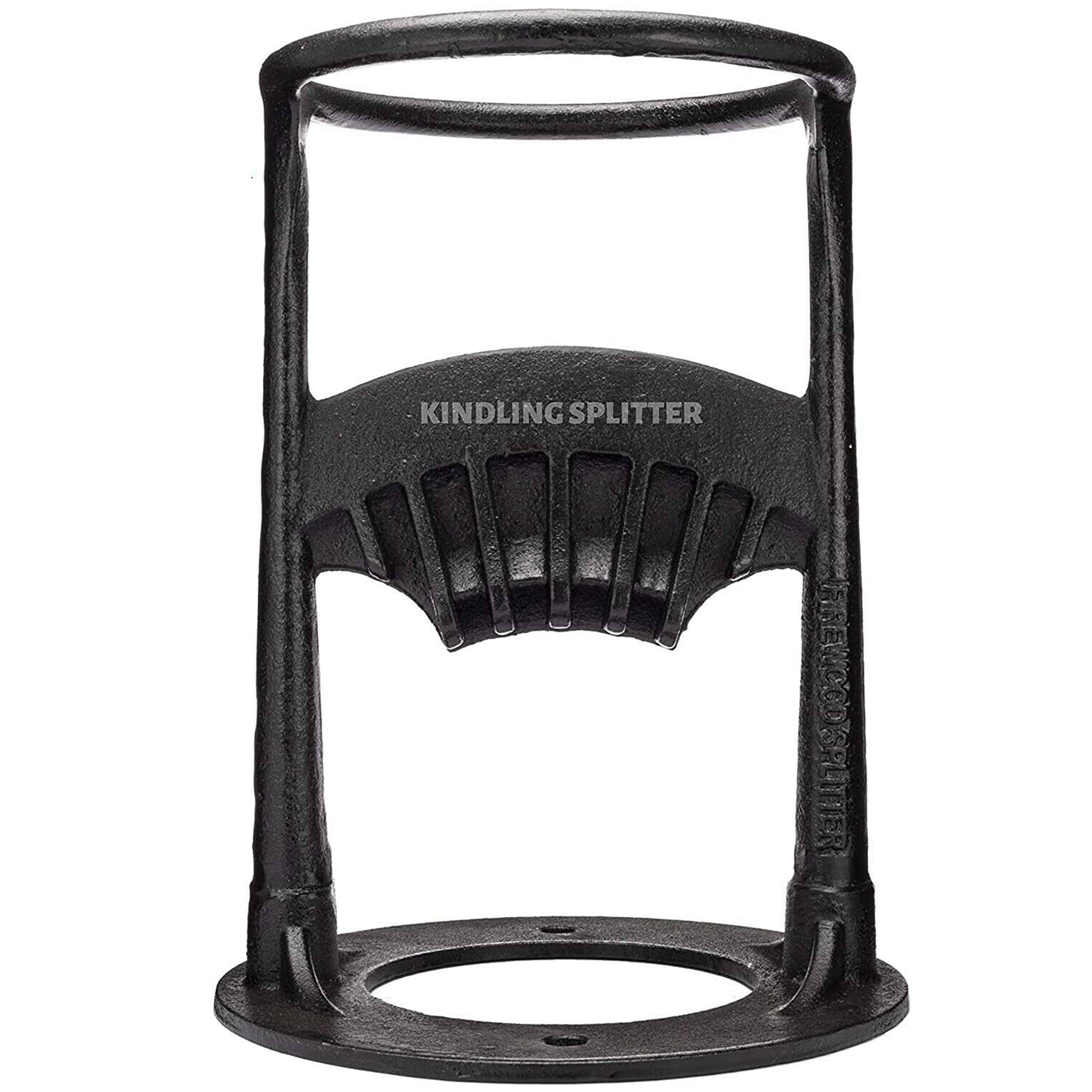 Kindling Splitter, Firewood Log Splitter, Manual Made of Cast Iron