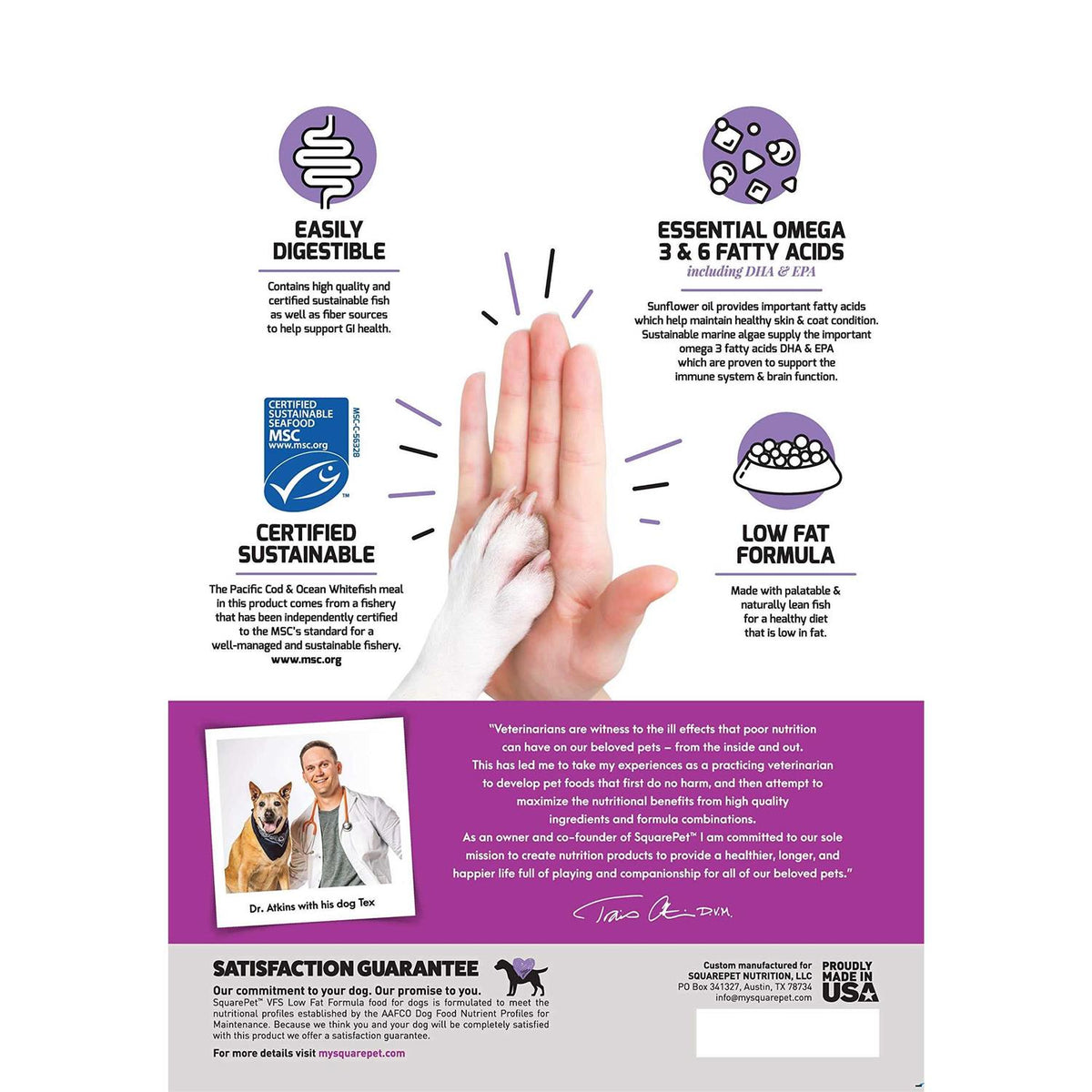 Low Fat Dry Dog Food V367684