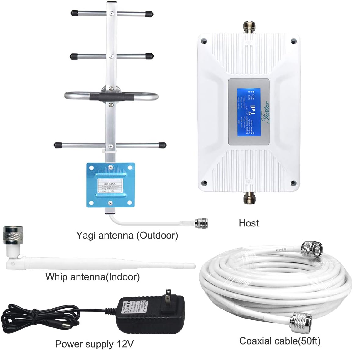 Cell Phone Signal Booster 4G LTE 5G for Home Data and Call U494660