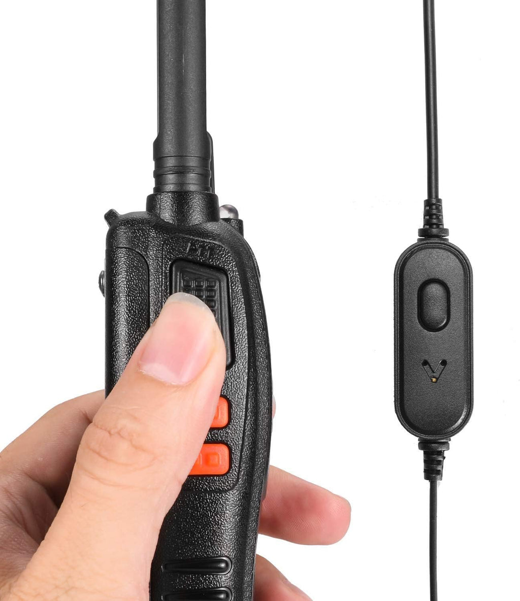 Walkie Talkies for Adults, License-Free Two Way Radios with Hands Free VOX, Rechargeable 4 Pack F6232